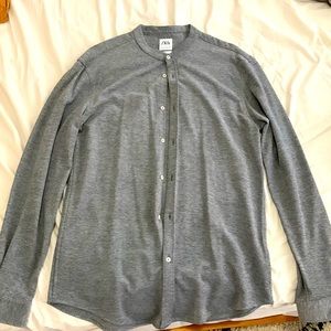 Mens zara button up shirt